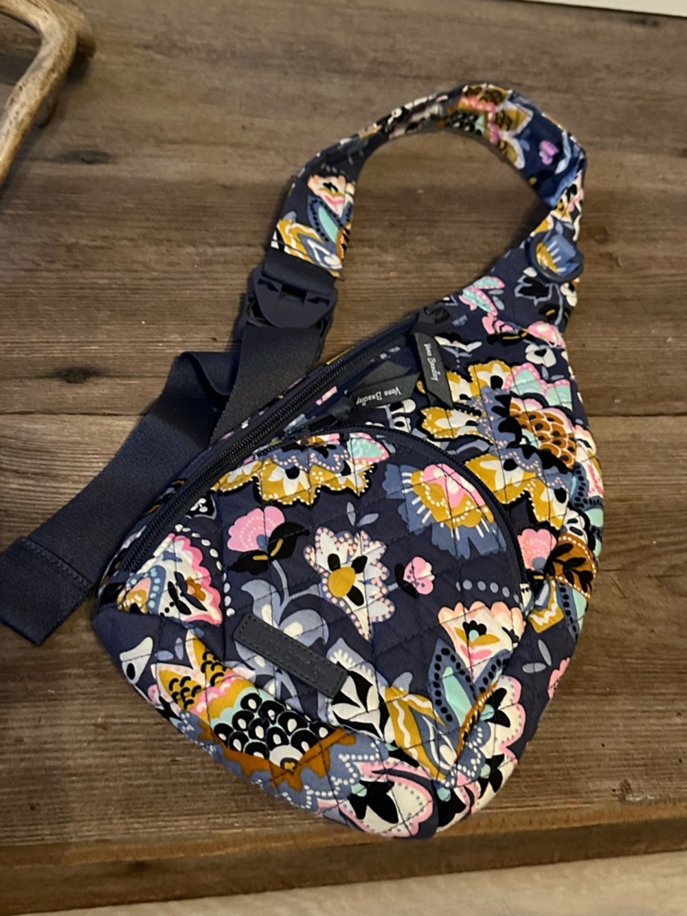 Vera Bradley Lighten Up Charmont Meadow Crossbody Sling